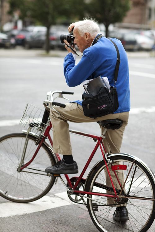 bill cunningham blue jacket