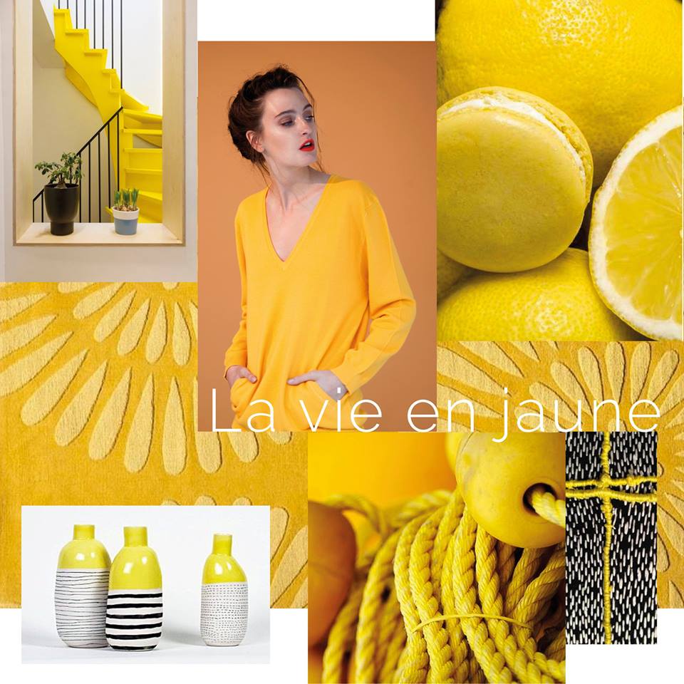 Tendance jaune en été
