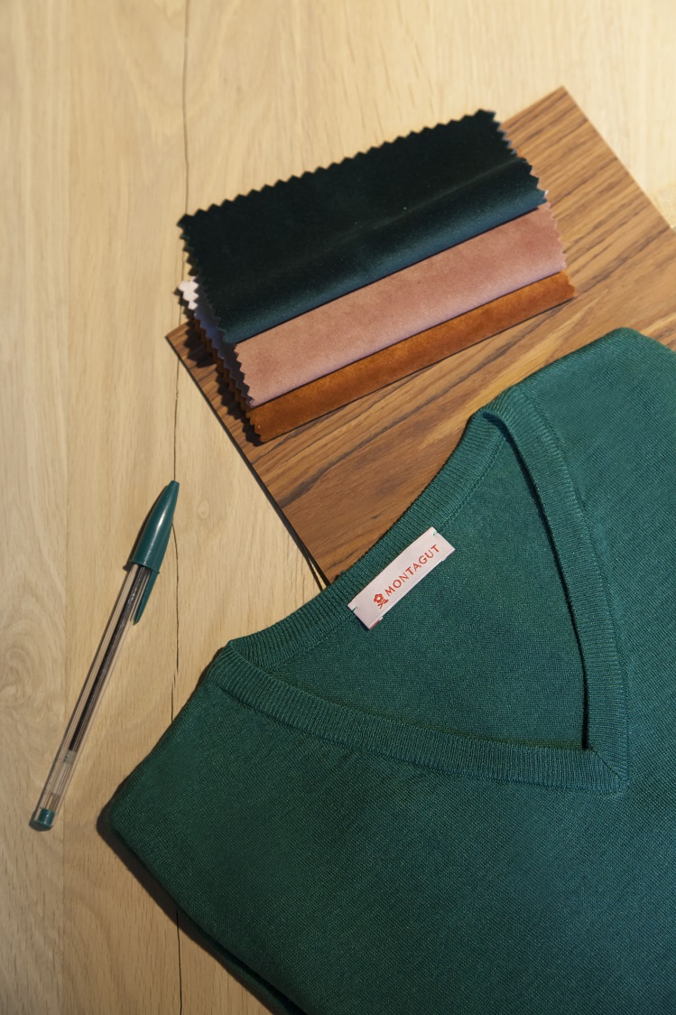 green pullover Montagut