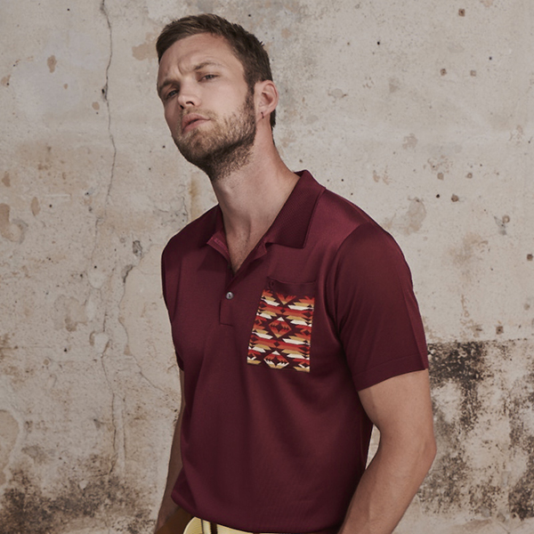Polo Fil Lumiere rouge Polo Fil Lumiere rouge